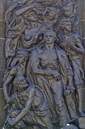 Téléchargez les photos : Monument du Ghetto de Varsovie, Pologne - en image libre de droit