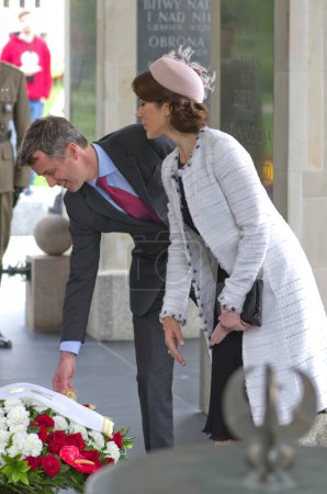 Photo for Prince Frederik and Princess Mary - Royalty Free Image