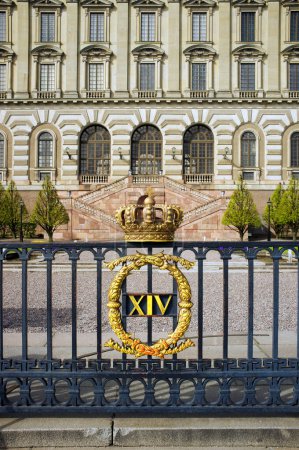 Foto de Vista del Palacio Real de Estocolmo - Imagen libre de derechos