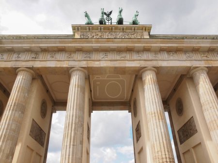Téléchargez les photos : Vue sur Brandenburger Tor Berlin - en image libre de droit