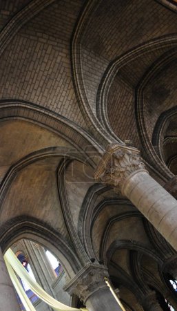 Photo for The arches of Notre-Dame de Paris - Royalty Free Image