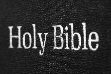 Photo for Holy Bible book, Christian symbol - Royalty Free Image