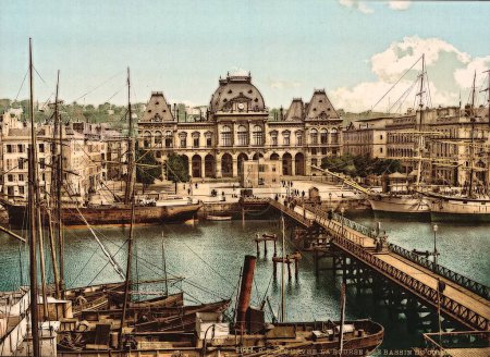 Foto de Bourse and docks, Havre, Francia - Imagen libre de derechos