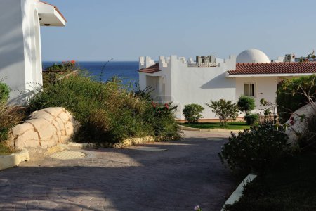 Foto de Hotel. Sharm-El-Sheikh. - Imagen libre de derechos