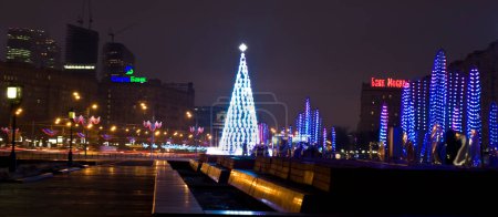 Photo for Moscow at winter night, russia - Royalty Free Image