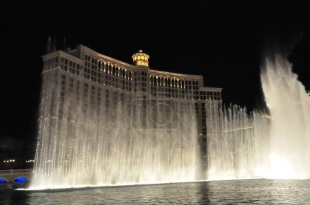 Téléchargez les photos : Fontaines Bellagio Hôtel et Casino à Las Vegas - en image libre de droit