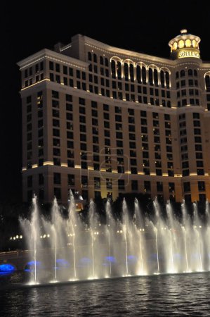 Téléchargez les photos : Fontaines Bellagio Hôtel et Casino à Las Vegas - en image libre de droit