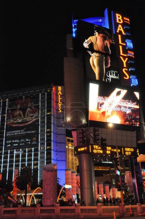 Téléchargez les photos : Bally est à Las Vegas, image colorée - en image libre de droit