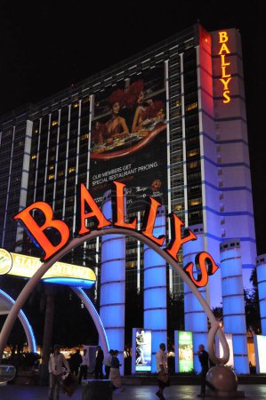 Photo for Bally's in Las Vegas, colorful picture - Royalty Free Image