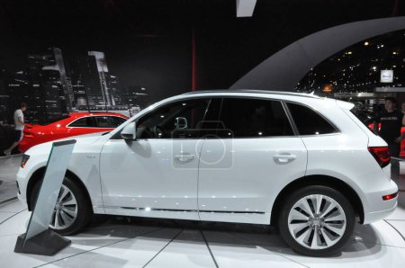 Photo for Audi Q5 car, auto show concept - Royalty Free Image
