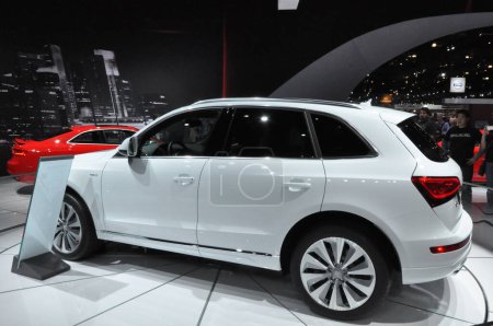 Photo for Audi Q5 car, auto show concept - Royalty Free Image