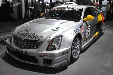 Téléchargez les photos : Cadillac CTS-V Race Car, concept d'autoshow - en image libre de droit