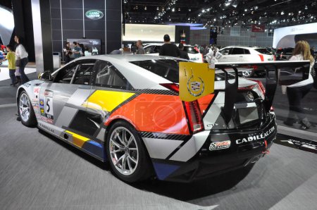 Photo for Cadillac CTS-V Race car, auto show concept - Royalty Free Image
