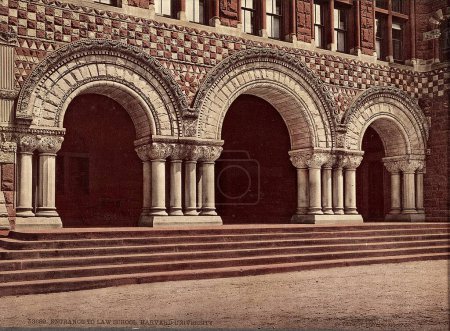 Photo for Entrance to Law School, Harvard University - Royalty Free Image