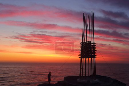 Photo for Sculpture by the Sea - Save Our Souls - Royalty Free Image