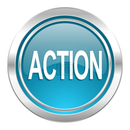 Photo for Action icon web simple illustration - Royalty Free Image
