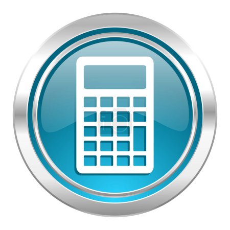 Photo for Calculator icon web simple illustration - Royalty Free Image