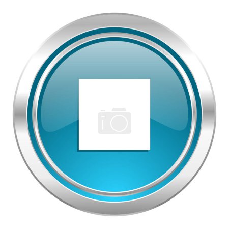 Foto de Stop icon web ilustración simple - Imagen libre de derechos