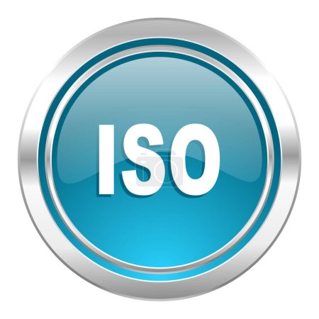 Photo for Iso icon web simple illustration - Royalty Free Image