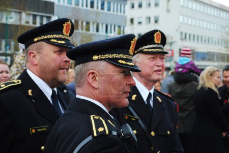 Photo for Norwegian police close-up view - Royalty Free Image