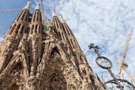 Photo for Sagrada familia church in Barcelona, Spain - Royalty Free Image