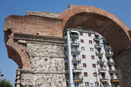 Photo for Roman Arch of Galerius, italy - Royalty Free Image