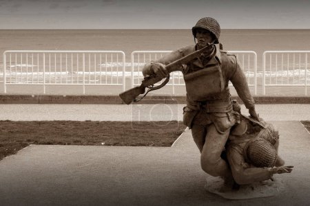 Téléchargez les photos : Monument aux forces alliées lors du débarquement en Normandie - en image libre de droit