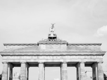 Foto de Vista de Brandenburger Tor Berlin - Imagen libre de derechos
