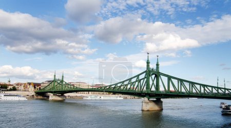 Photo for Szabadsag hid - Liberty bridge in Budapest, Hungary - Royalty Free Image