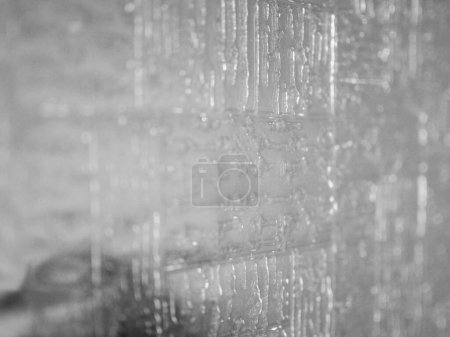 Foto de Abstract water on glass texture background - Imagen libre de derechos