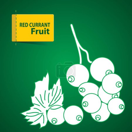 Téléchargez les photos : Fruits sur vert, illustration colorée - en image libre de droit