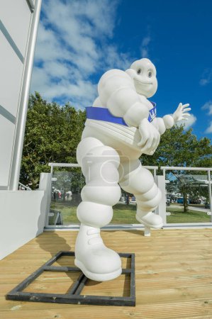 Photo for Michelin Man on festival of speed - Royalty Free Image