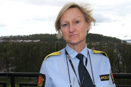 Téléchargez les photos : Gro Smogeli, district de police d'Oslo - en image libre de droit