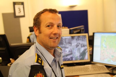 Téléchargez les photos : Directeur des opérations dans le district de police d'Oslo, Martin Ege - en image libre de droit