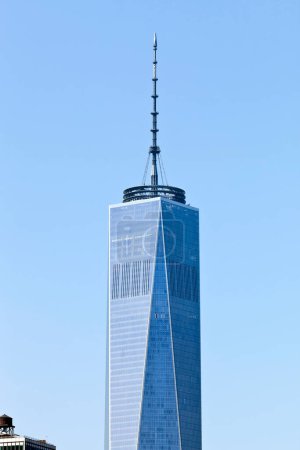 Foto de Nueva York, Estados Unidos-Torre de la Libertad con antena - Imagen libre de derechos