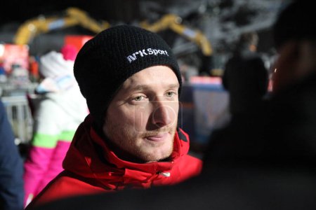 Téléchargez les photos : Johan Remen Evensen a Norwegian former ski jumper. - en image libre de droit