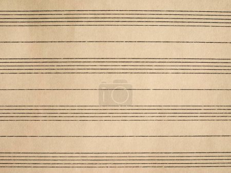 Photo for Abstract striped paper background for music notes - Royalty Free Image