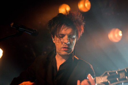 Photo for Indochine performing at rockefeller in oslo - Royalty Free Image