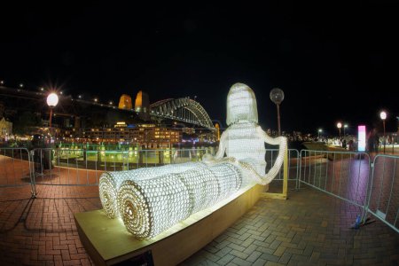 Photo for Dolly at Vivid Sydney - Royalty Free Image