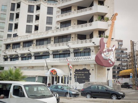 Téléchargez les photos : Hard Rock Cafe à Beyrouth, Liban - en image libre de droit