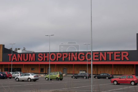 Foto de Tanum Shoppingcenter, Bohusln Suecia - Imagen libre de derechos
