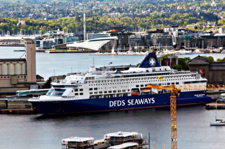 Téléchargez les photos : Pearl Seaways - DFDS Seaways à Oslo - en image libre de droit