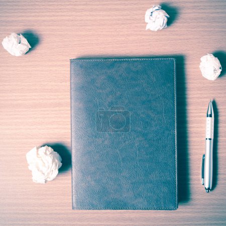 Photo for Brown notebook vintage style - Royalty Free Image
