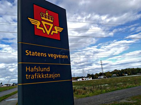 Téléchargez les photos : Station de trafic de Statens Vegvesen à Hafslund à stfold, Norvège - en image libre de droit