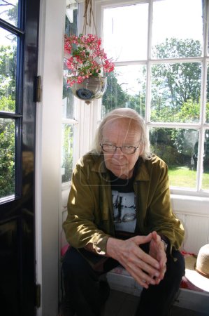 Téléchargez les photos : Norway - Circa 2006: Arne Nordheim, famous Norwegian composer - en image libre de droit