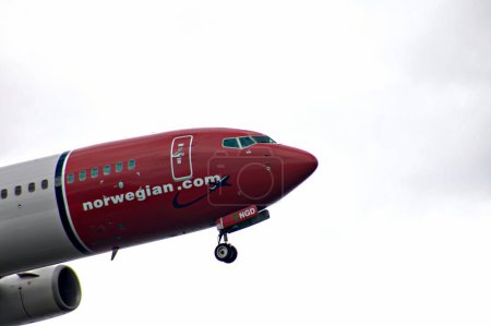 Foto de Avión de Norwegian Airlines - Imagen libre de derechos
