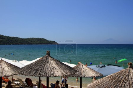 Foto de Isla de Thasos playa en Grecia - Imagen libre de derechos