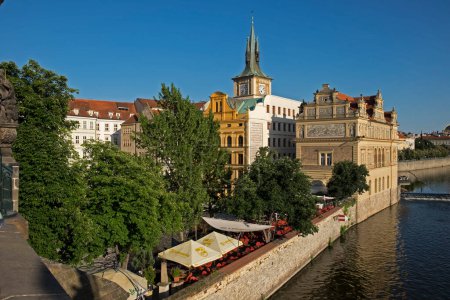 Foto de Vista aérea de la ciudad de Praga - Imagen libre de derechos