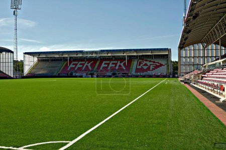 Photo for Fredrikstad stadium, Vrste in Fredrikstad, stfold - Royalty Free Image