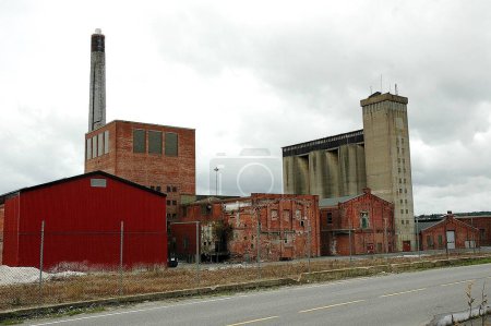 Foto de Industrial factory, industrial building - Imagen libre de derechos